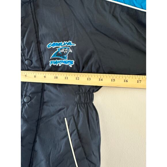 Vintage NFL Carolina Panthers Toddler Insulated Hooded Coat Full Zip Size 3T - Picture 8 of 9